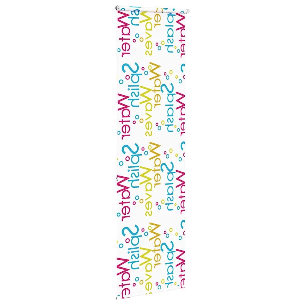 vidaXL Shower Roller Blind 70x240 cm Fabric Width 66 cm
