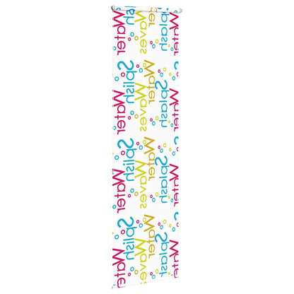 vidaXL Shower Roller Blind 70x240 cm Fabric Width 66 cm