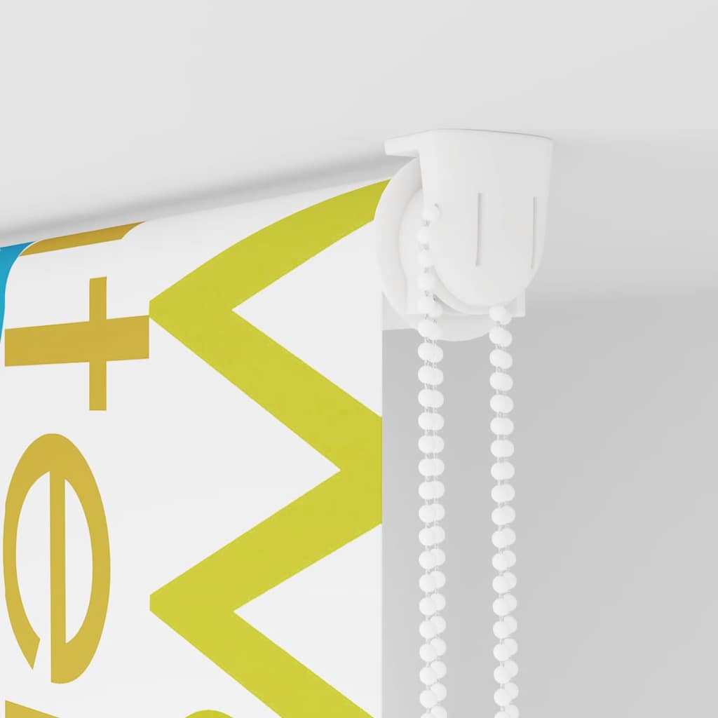 vidaXL Shower Roller Blind 70x240 cm Fabric Width 66 cm