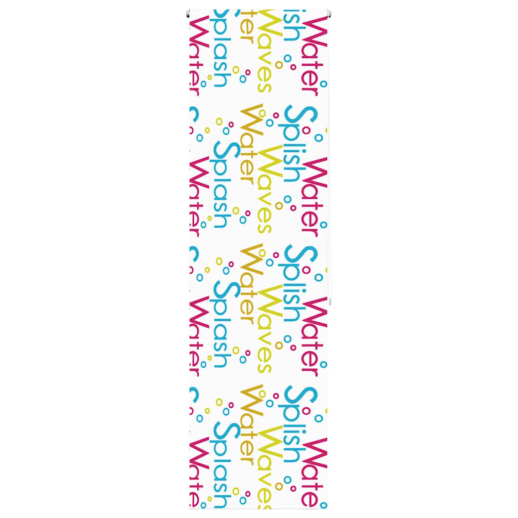 vidaXL Shower Roller Blind 80x240 cm Fabric Width 76 cm