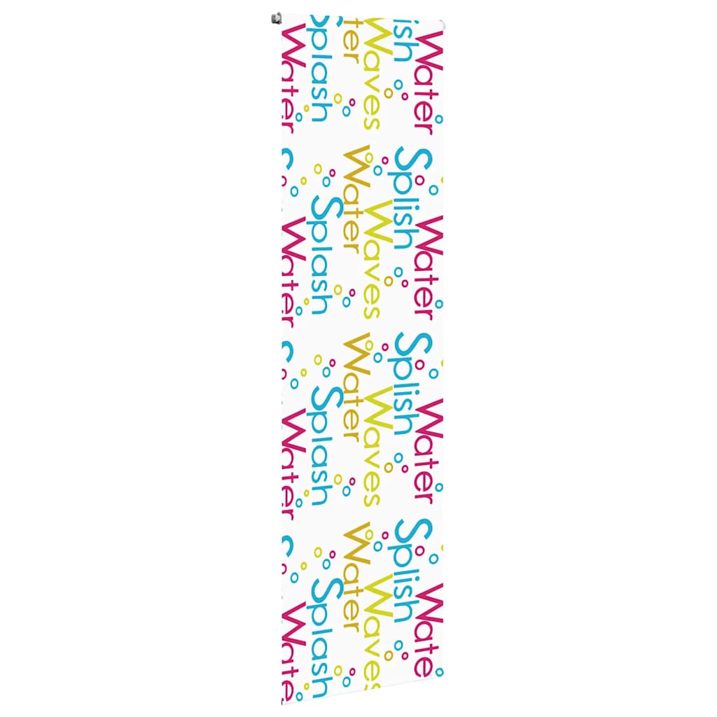 vidaXL Shower Roller Blind 80x240 cm Fabric Width 76 cm