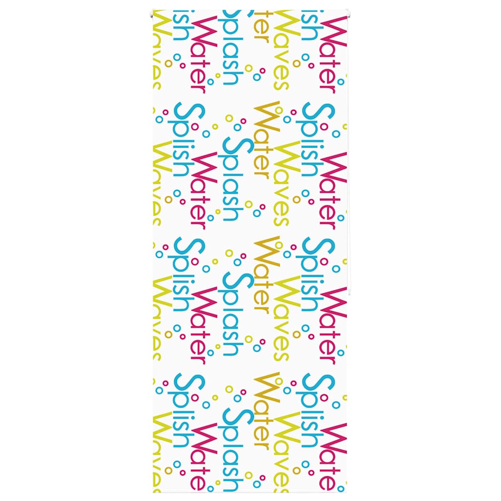 vidaXL Shower Roller Blind 90x240 cm Fabric Width 86 cm