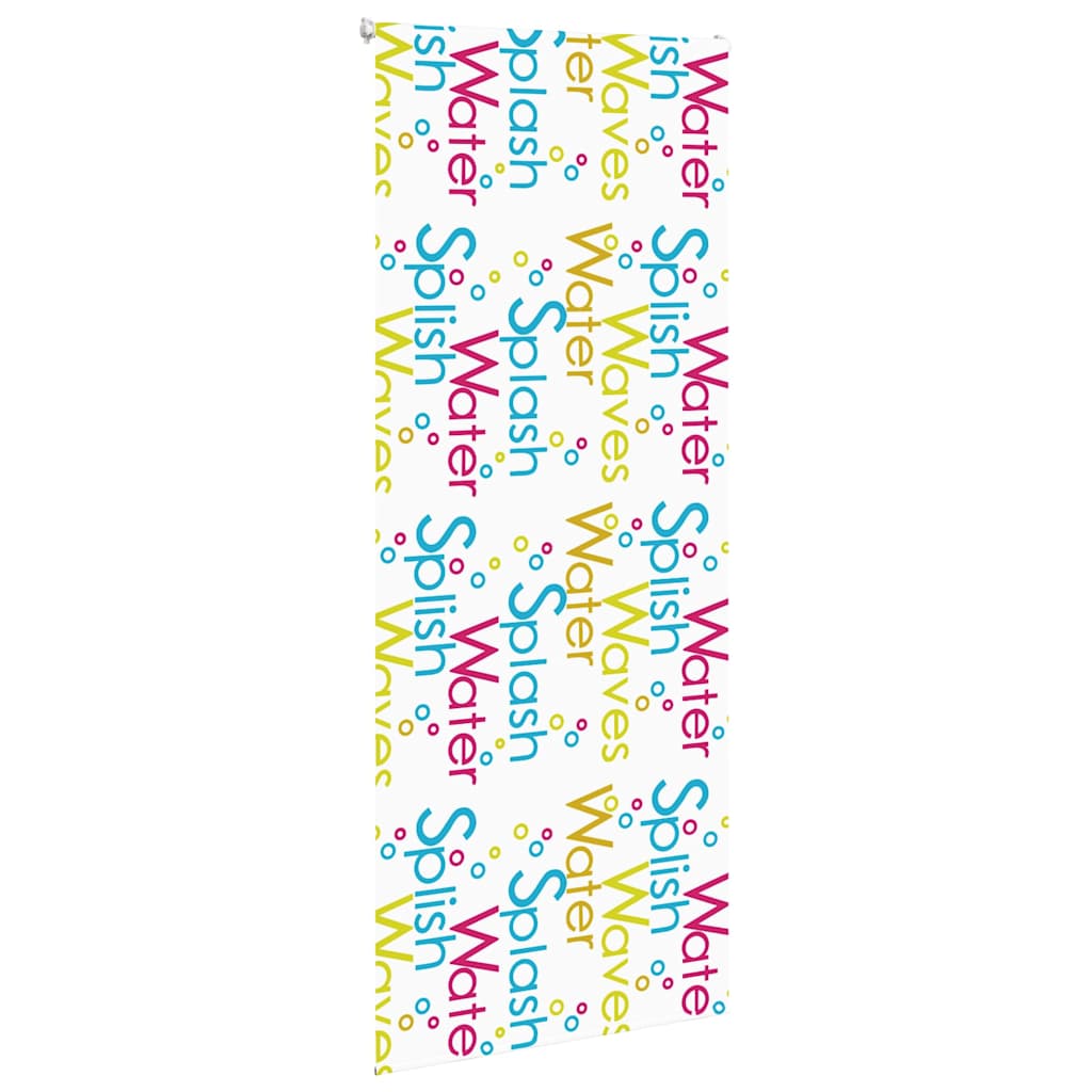 vidaXL Shower Roller Blind 90x240 cm Fabric Width 86 cm