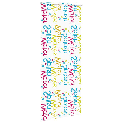 vidaXL Shower Roller Blind 90x240 cm Fabric Width 86 cm