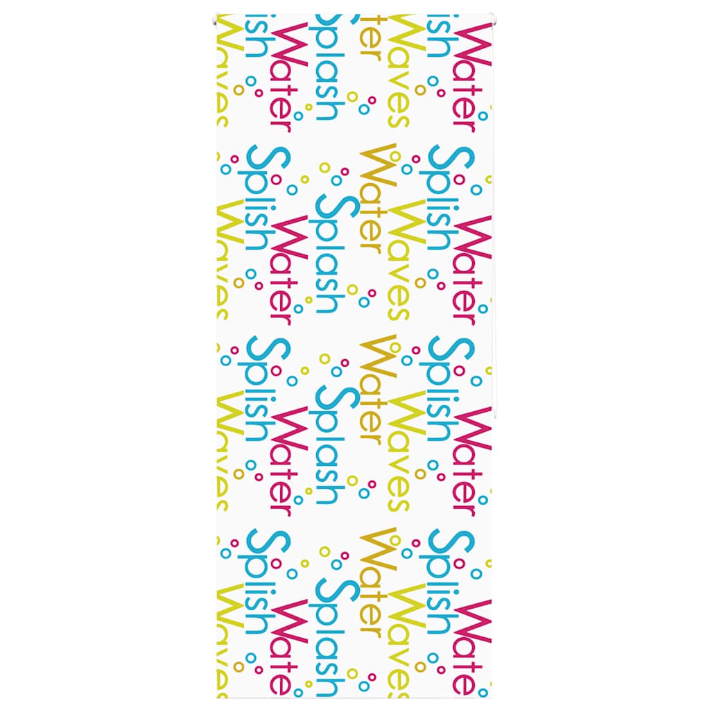 vidaXL Shower Roller Blind 100x240 cm Fabric Width 96 cm