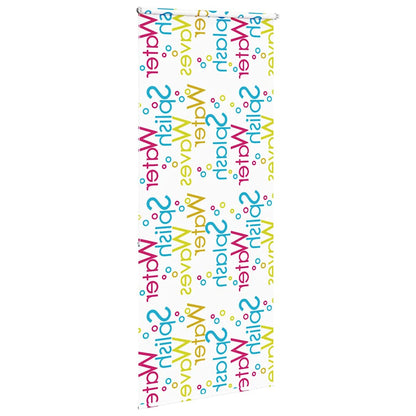 vidaXL Shower Roller Blind 100x240 cm Fabric Width 96 cm