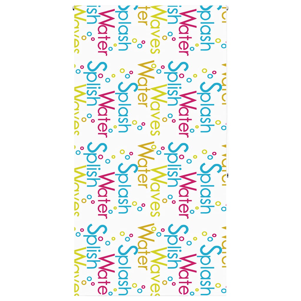 vidaXL Shower Roller Blind 130x240 cm Fabric Width 126 cm