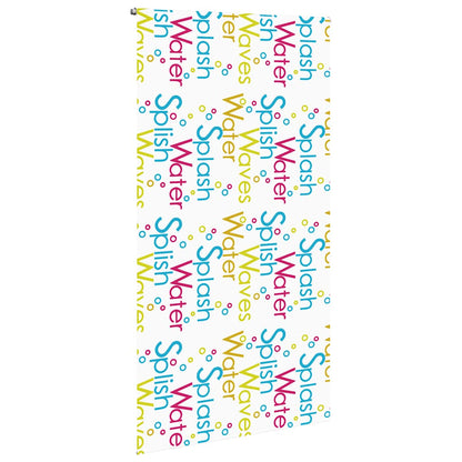 vidaXL Shower Roller Blind 130x240 cm Fabric Width 126 cm