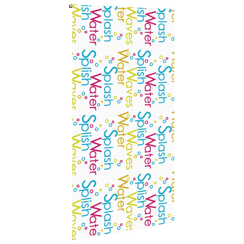 vidaXL Shower Roller Blind 130x240 cm Fabric Width 126 cm