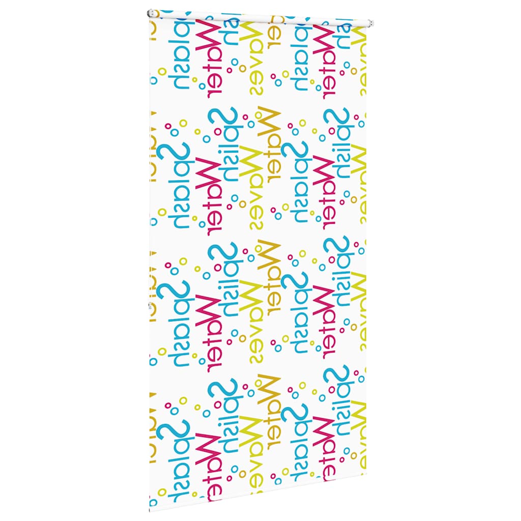 vidaXL Shower Roller Blind 130x240 cm Fabric Width 126 cm