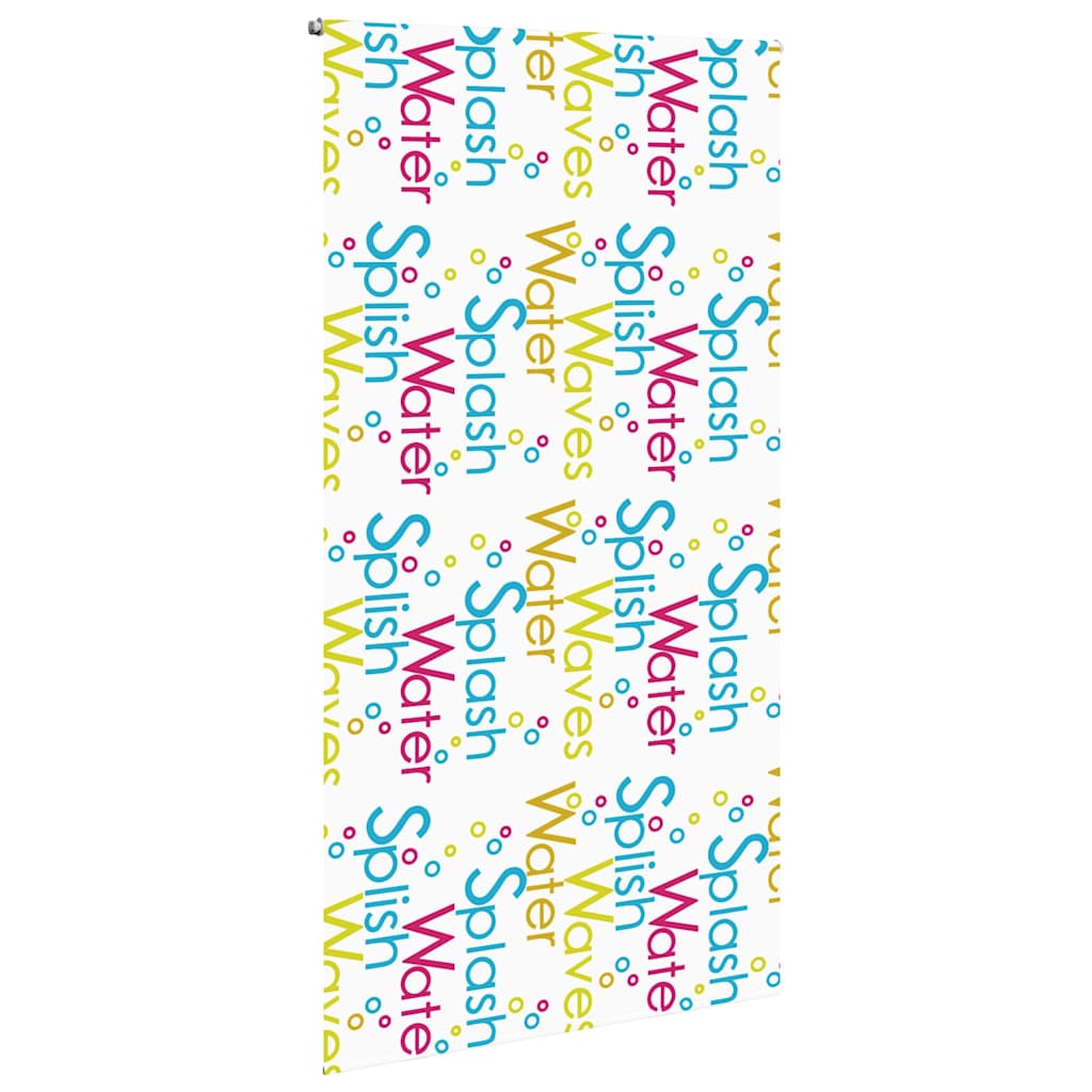 vidaXL Shower Roller Blind 140x240 cm Fabric Width 136 cm