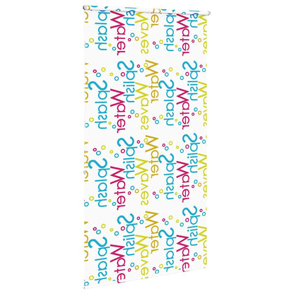 vidaXL Shower Roller Blind 140x240 cm Fabric Width 136 cm