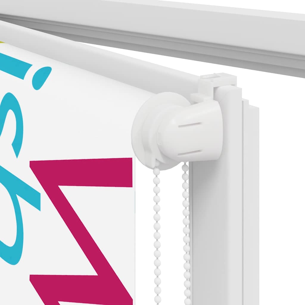 vidaXL Shower Roller Blind 140x240 cm Fabric Width 136 cm