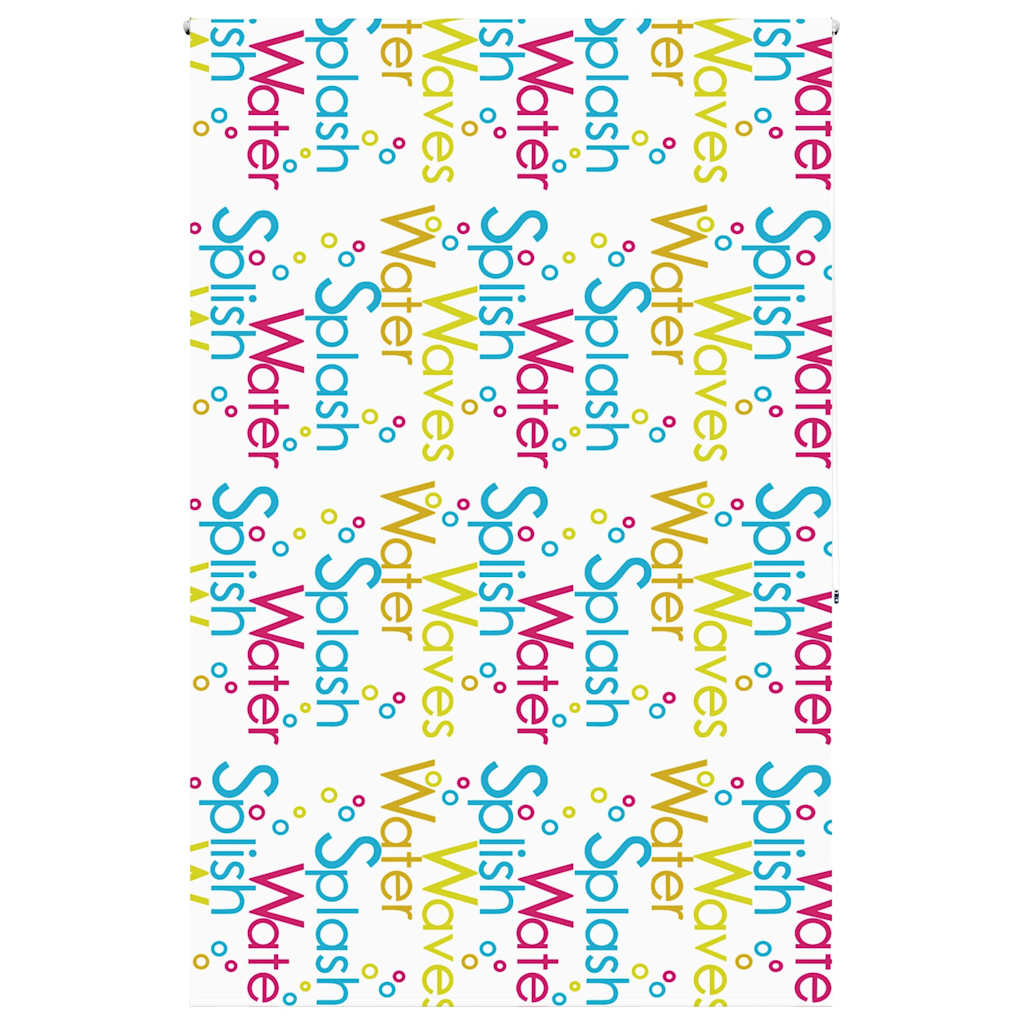 vidaXL Shower Roller Blind 150x240 cm Fabric Width 146 cm