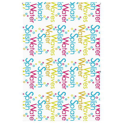 vidaXL Shower Roller Blind 150x240 cm Fabric Width 146 cm