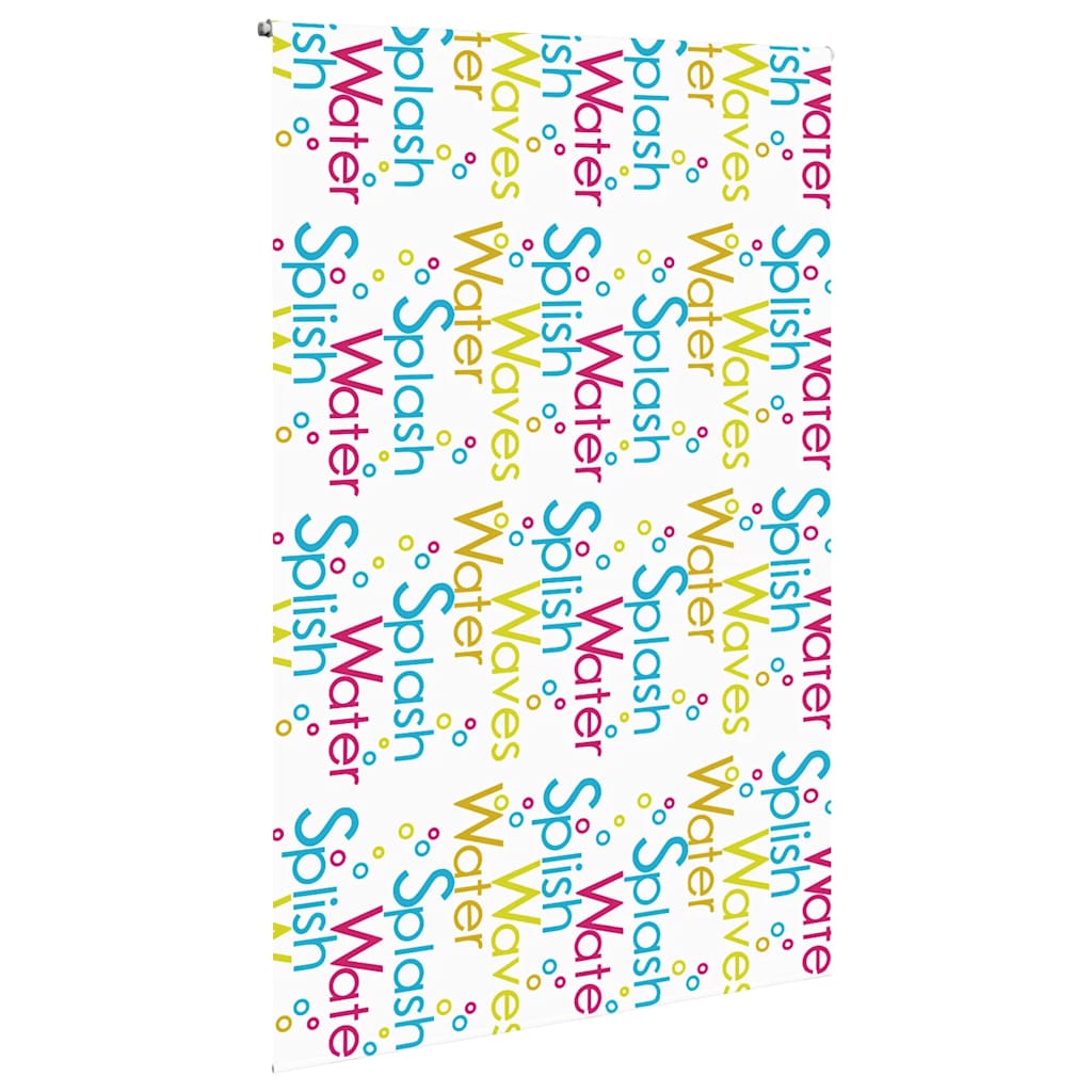vidaXL Shower Roller Blind 150x240 cm Fabric Width 146 cm