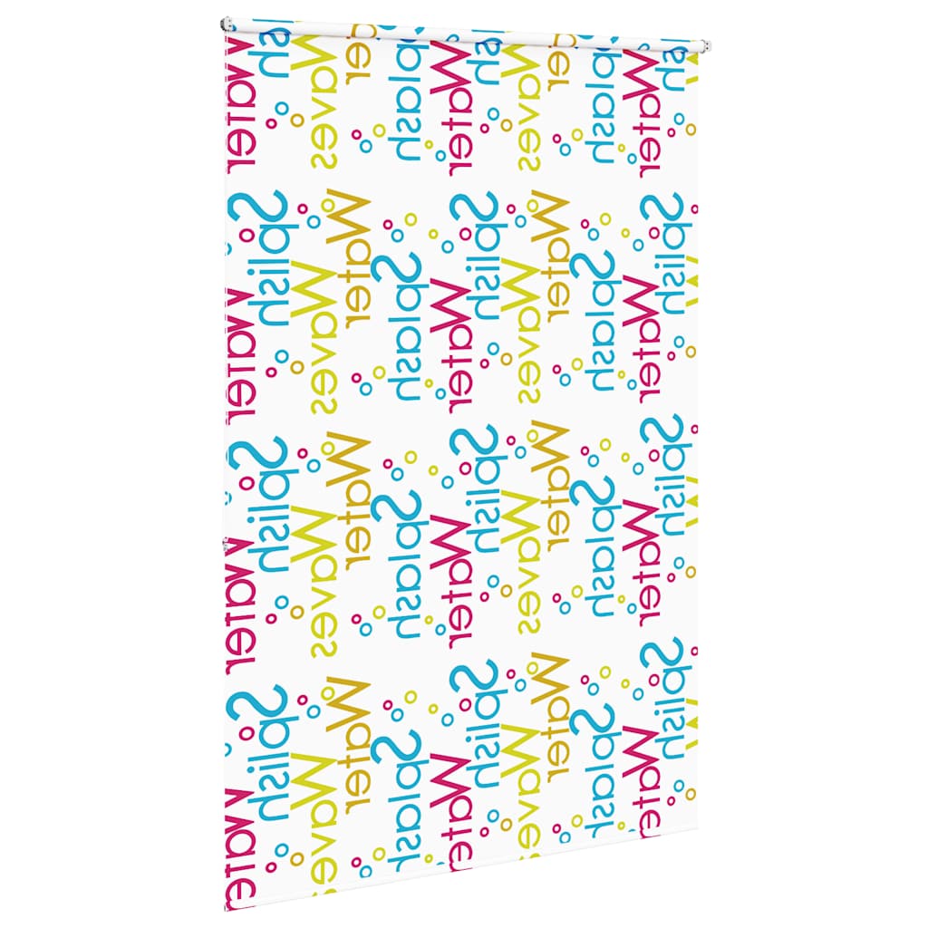 vidaXL Shower Roller Blind 150x240 cm Fabric Width 146 cm