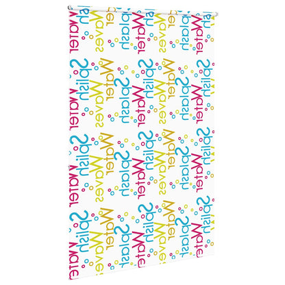 vidaXL Shower Roller Blind 150x240 cm Fabric Width 146 cm