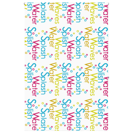 vidaXL Shower Roller Blind 160x240 cm Fabric Width 156 cm