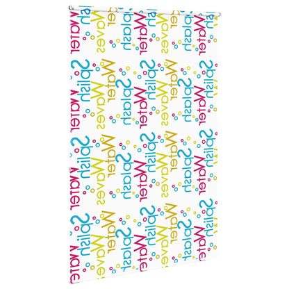 vidaXL Shower Roller Blind 160x240 cm Fabric Width 156 cm