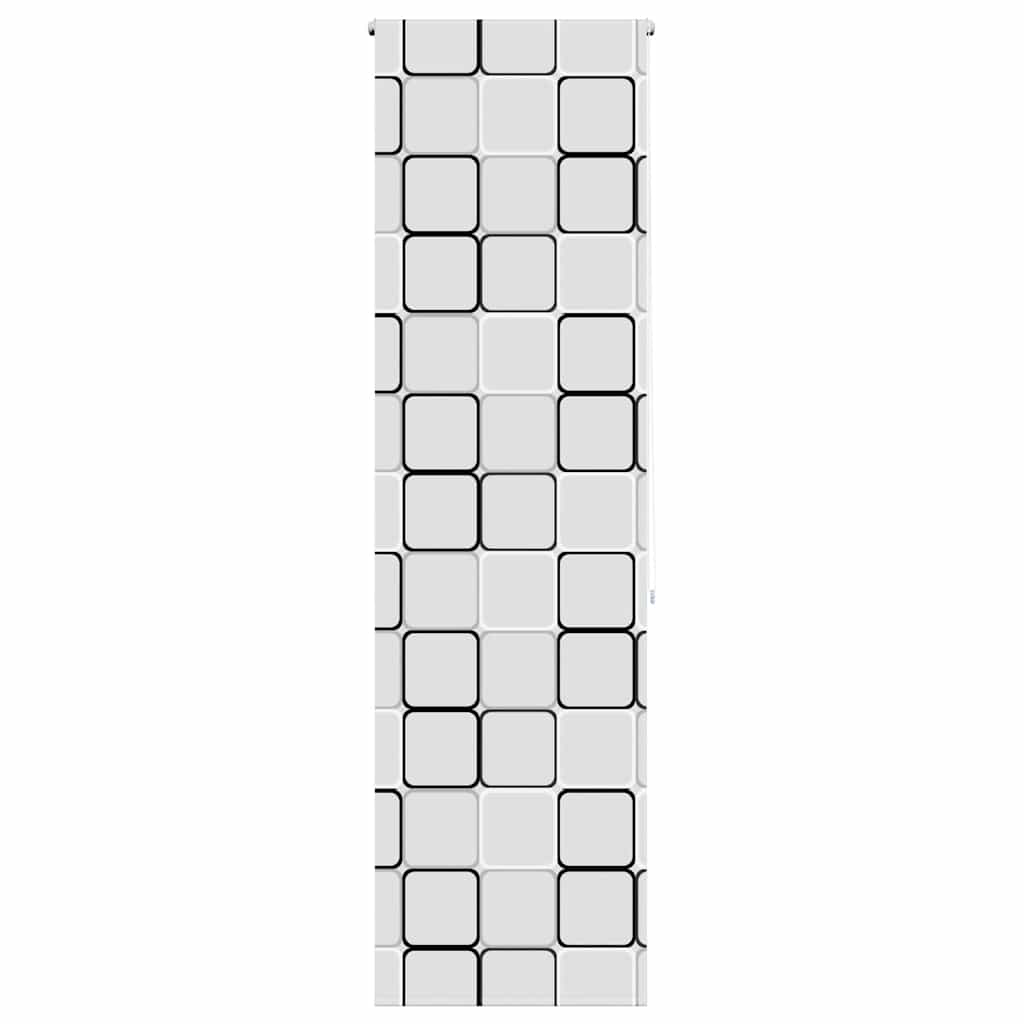 vidaXL Shower Roller Blind 80x240 cm Fabric Width 76 cm
