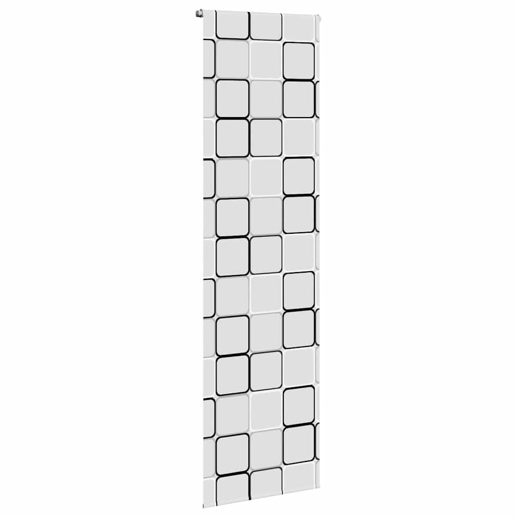 vidaXL Shower Roller Blind 80x240 cm Fabric Width 76 cm