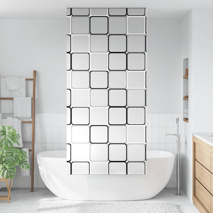 vidaXL Shower Roller Blind 90x240 cm Fabric Width 86 cm