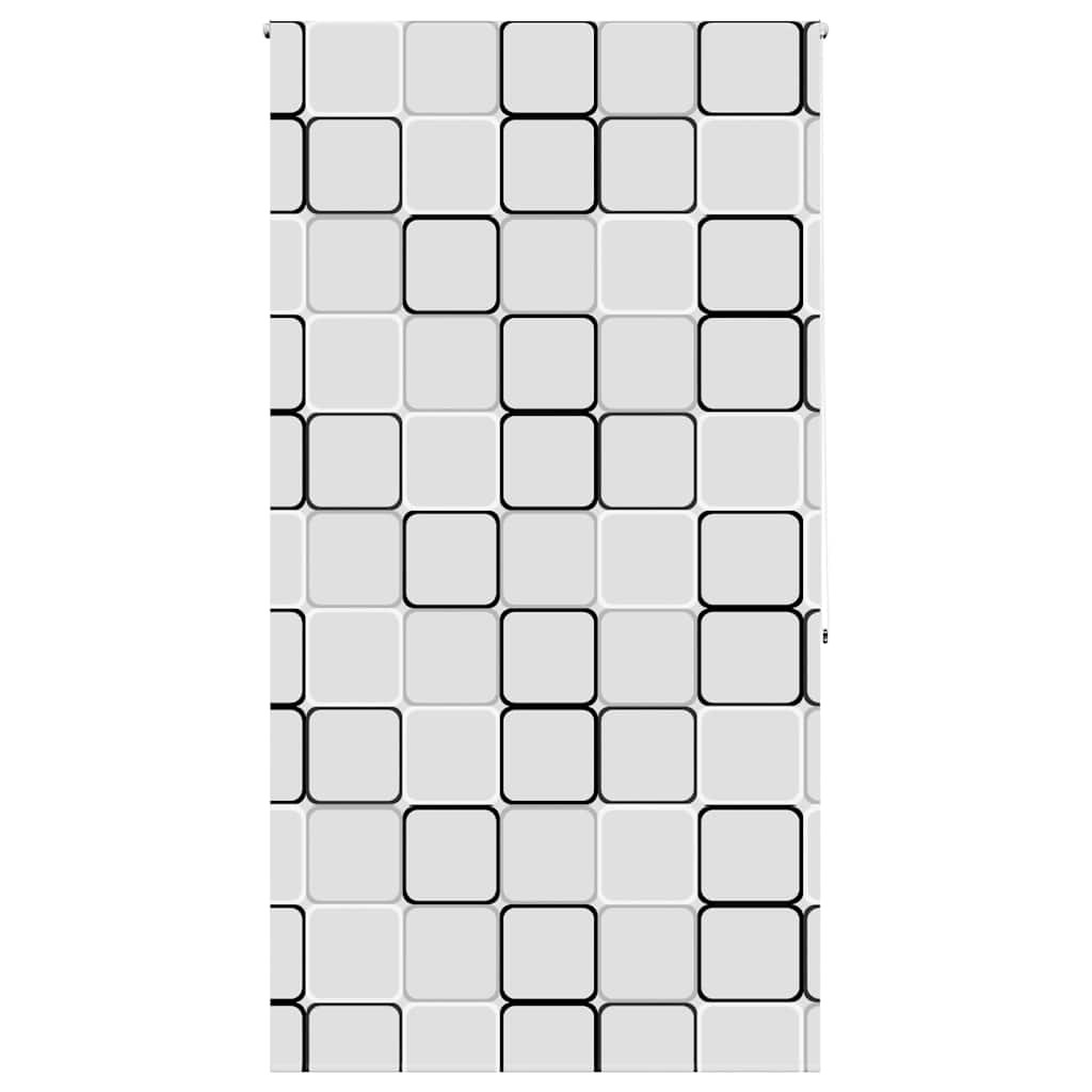 vidaXL Shower Roller Blind 130x240 cm Fabric Width 126 cm