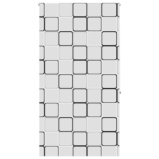 vidaXL Shower Roller Blind 140x240 cm Fabric Width 136 cm
