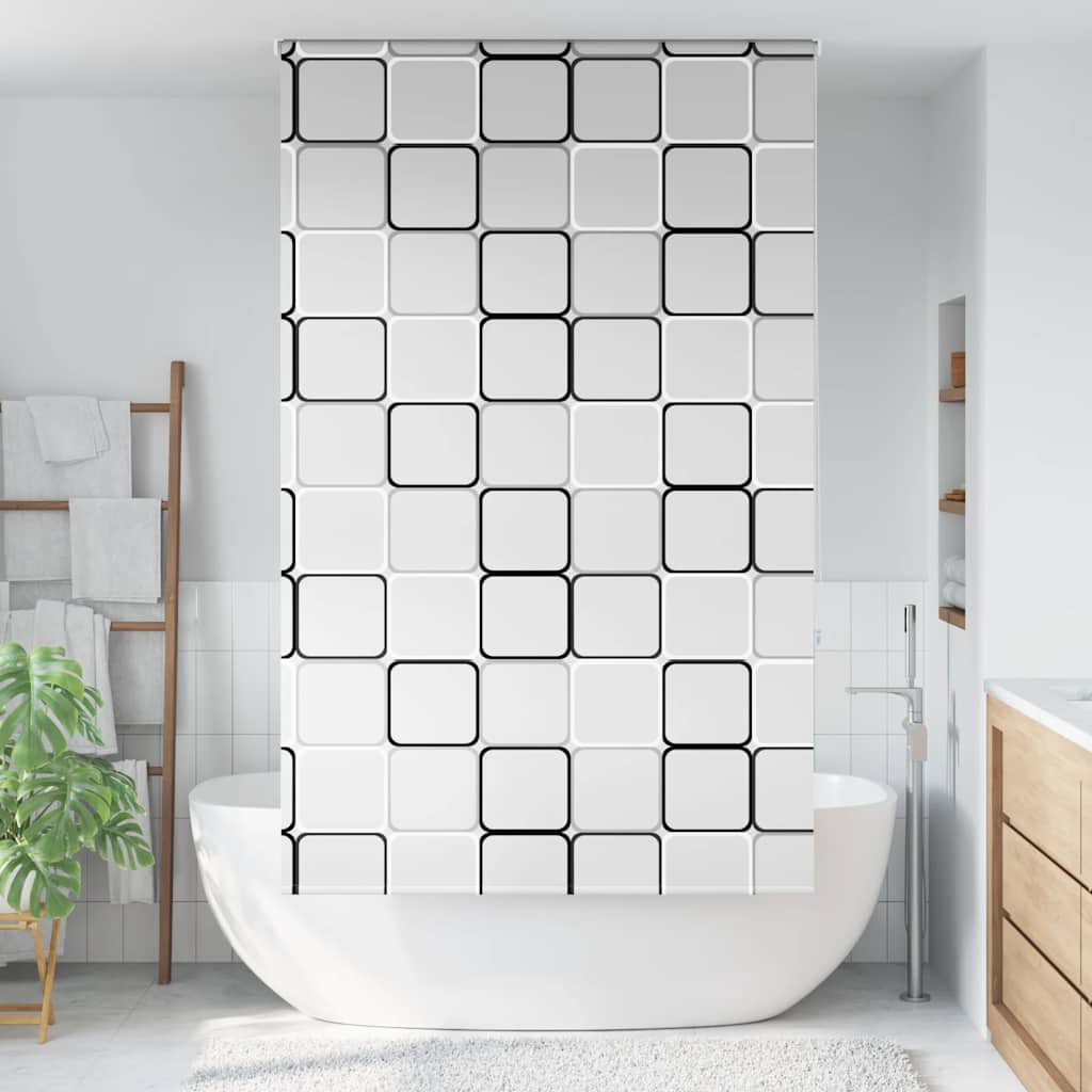 vidaXL Shower Roller Blind 140x240 cm Fabric Width 136 cm