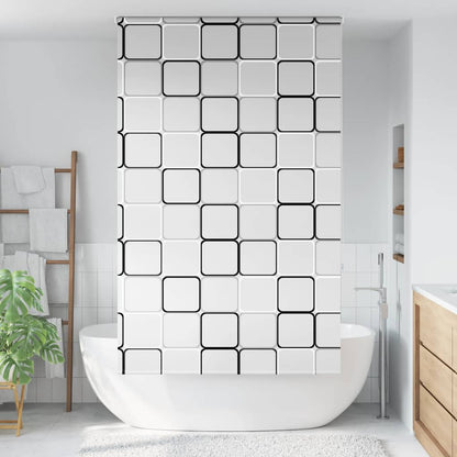 vidaXL Shower Roller Blind 140x240 cm Fabric Width 136 cm