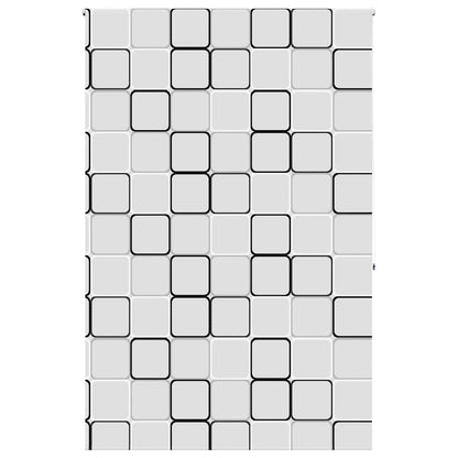 vidaXL Shower Roller Blind 150x240 cm Fabric Width 146 cm
