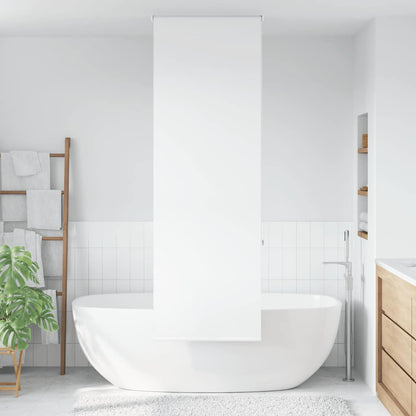 vidaXL Shower Roller Blind 70x240 cm Fabric Width 66 cm