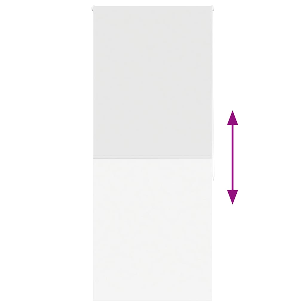 vidaXL Shower Roller Blind 110x240 cm Fabric Width 106 cm