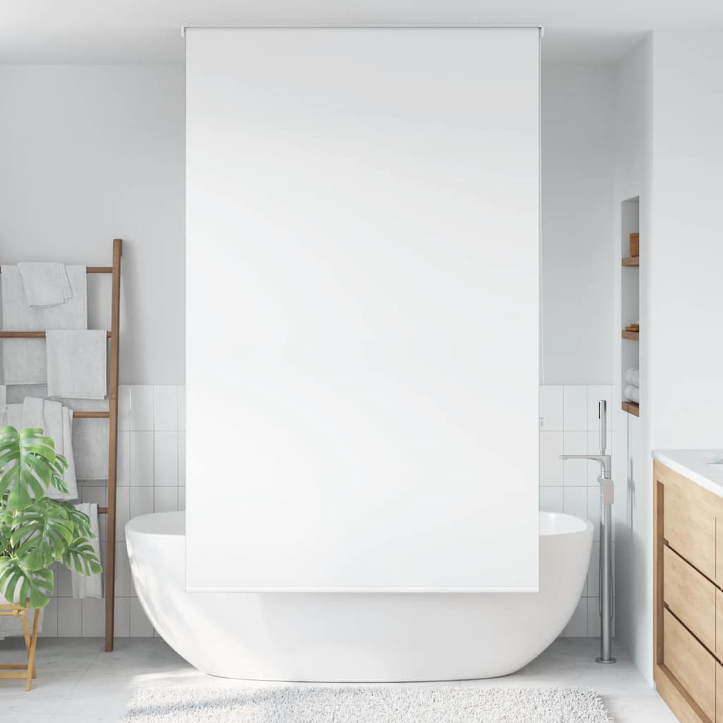 vidaXL Shower Roller Blind 130x240 cm Fabric Width 126 cm