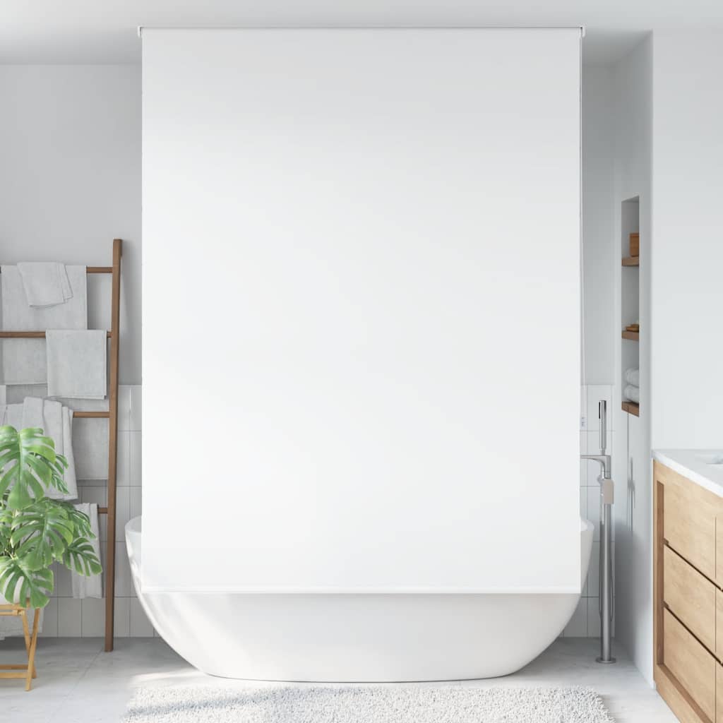 vidaXL Shower Roller Blind 150x240 cm Fabric Width 146 cm