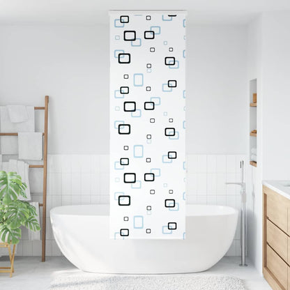 vidaXL Shower Roller Blind with Cassette 60x240 cm Fabric Width 56 cm