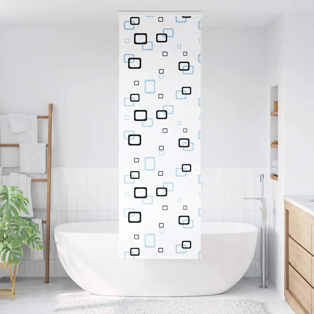 vidaXL Shower Roller Blind with Cassette 80x240 cm Fabric Width 76 cm