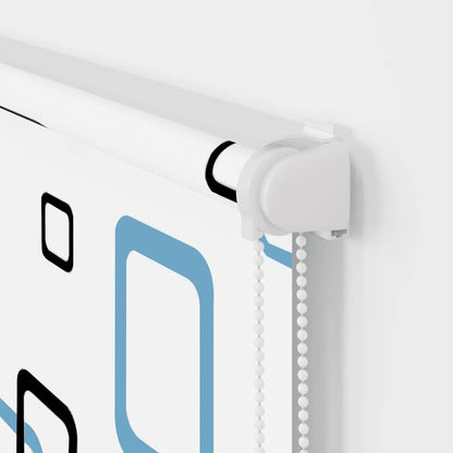 vidaXL Shower Roller Blind with Cassette 90x240 cm Fabric Width 86 cm
