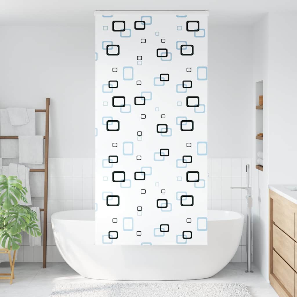 vidaXL Shower Roller Blind with Cassette 100x240 cm Fabric Width 96 cm