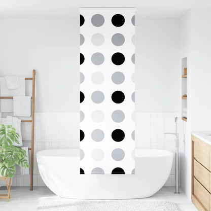 vidaXL Shower Roller Blind with Cassette 60x240 cm Fabric Width 56 cm