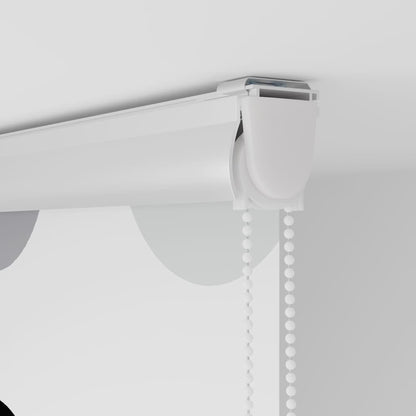 vidaXL Shower Roller Blind with Cassette 60x240 cm Fabric Width 56 cm