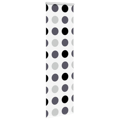vidaXL Shower Roller Blind with Cassette 70x240 cm Fabric Width 66 cm