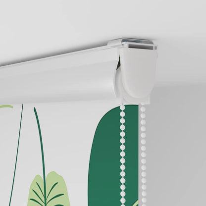 vidaXL Shower Roller Blind with Cassette 60x240 cm Fabric Width 56 cm