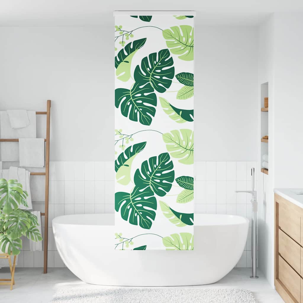 vidaXL Shower Roller Blind with Cassette 70x240 cm Fabric Width 66 cm
