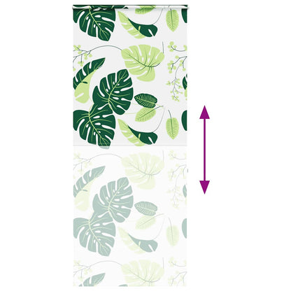 vidaXL Shower Roller Blind with Cassette 90x240 cm Fabric Width 86 cm