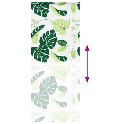 vidaXL Shower Roller Blind with Cassette 110x240cm Fabric Width 106cm