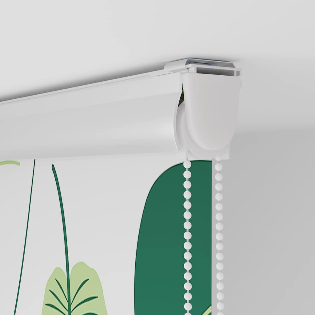 vidaXL Shower Roller Blind with Cassette 150x240 cm Fabric Width 146 cm