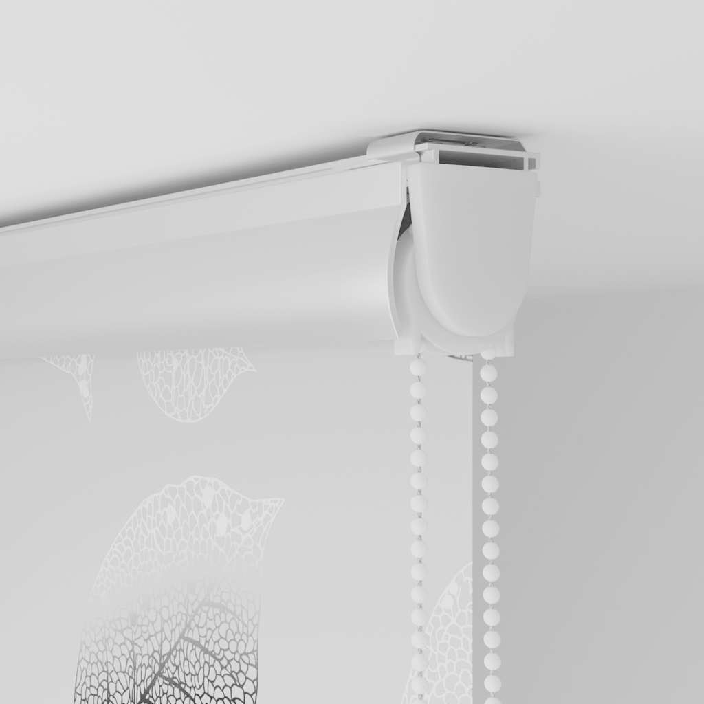vidaXL Shower Roller Blind with Cassette 60x240 cm Fabric Width 56 cm