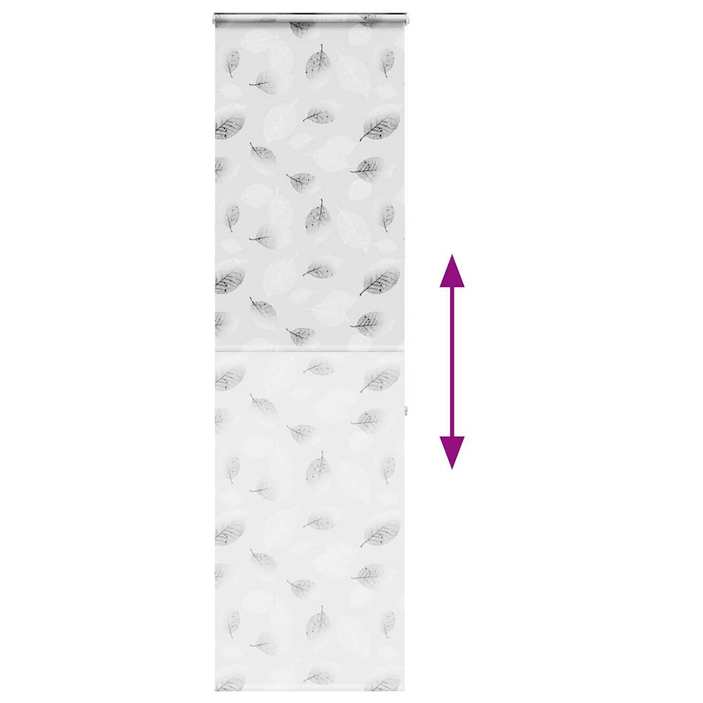 vidaXL Shower Roller Blind with Cassette 80x240 cm Fabric Width 76 cm
